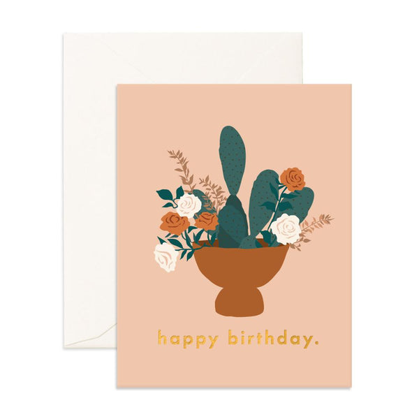 Birthday Nopale Greeting Card