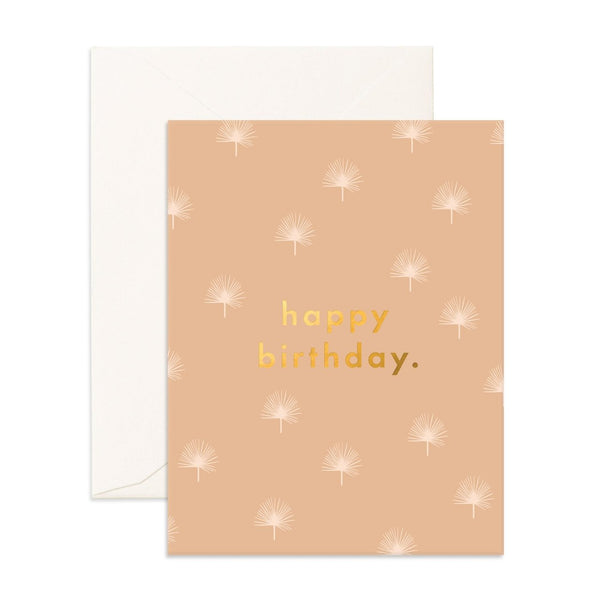 Birthday Palmetto Greeting Card