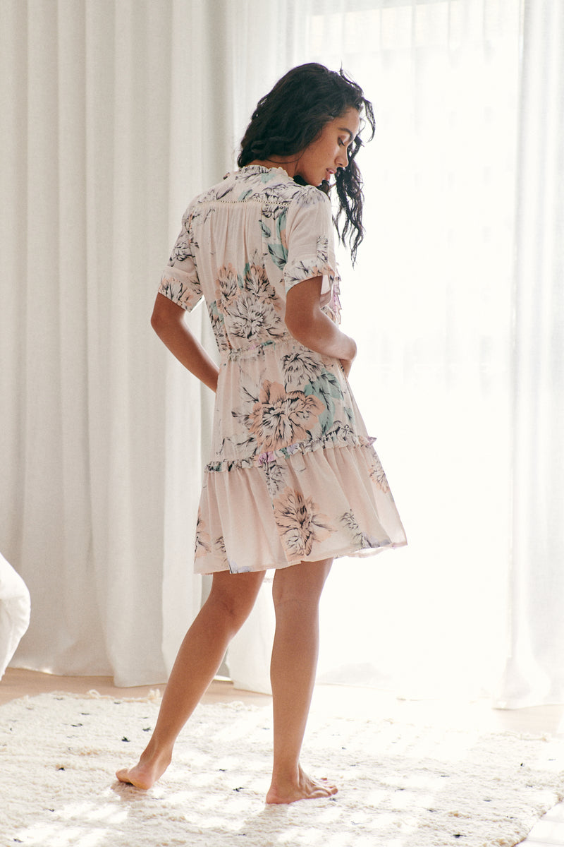 Remy Mini Dress - Blooming Bouquet