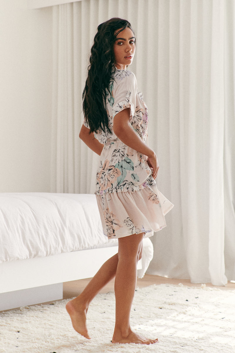 Remy Mini Dress - Blooming Bouquet