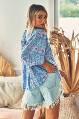 Rue Top -  Blue Avalon