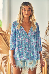 Rue Top -  Blue Avalon