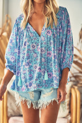 Rue Top -  Blue Avalon