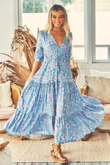 Tessa Maxi - Blue Avalon