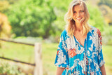 Chloe Top - Blue Iris