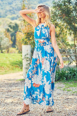 Endless Summer Maxi Dress - Blue Iris