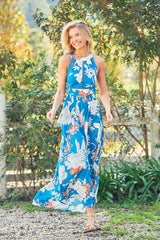 Endless Summer Maxi Dress - Blue Iris