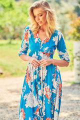 Indiana Maxi -  Blue Iris