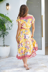 Vela Maxi Skirt - Buttercup