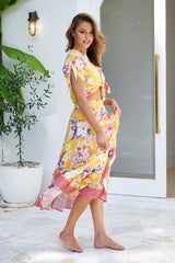 Vela Maxi Skirt - Buttercup