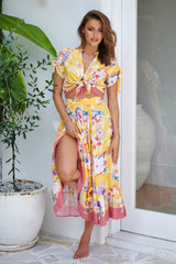 Vela Maxi Skirt - Buttercup