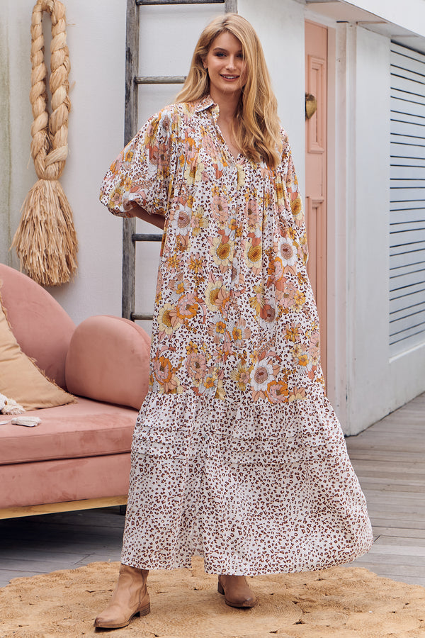 Lacey Maxi - Camellia Pink