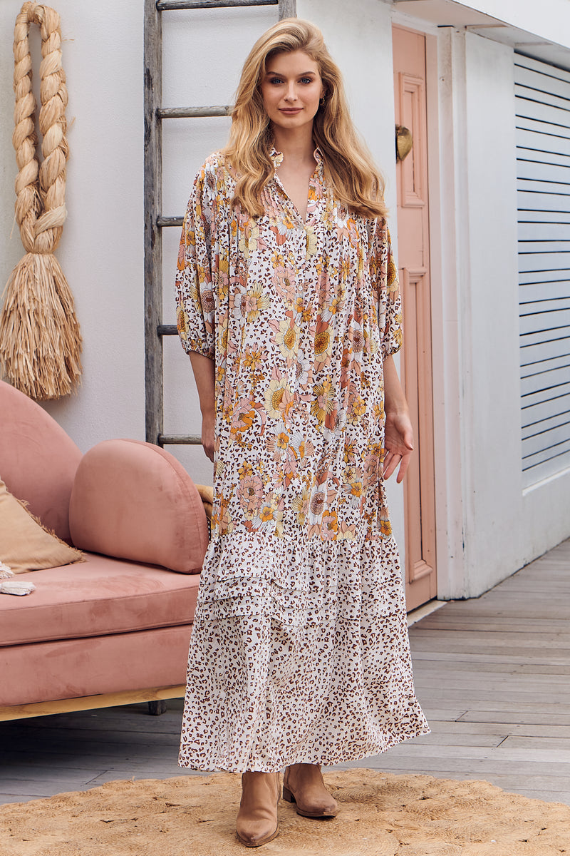 Lacey Maxi - Camellia Pink
