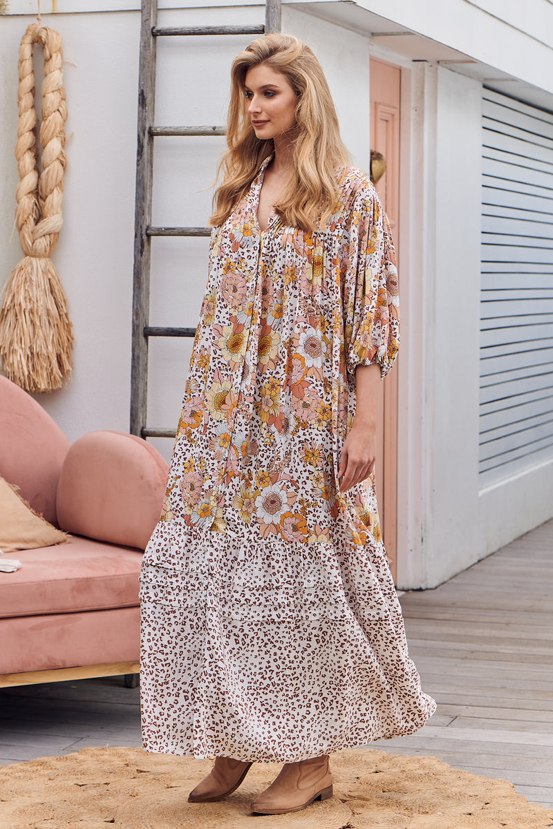 Lacey Maxi - Camellia Pink