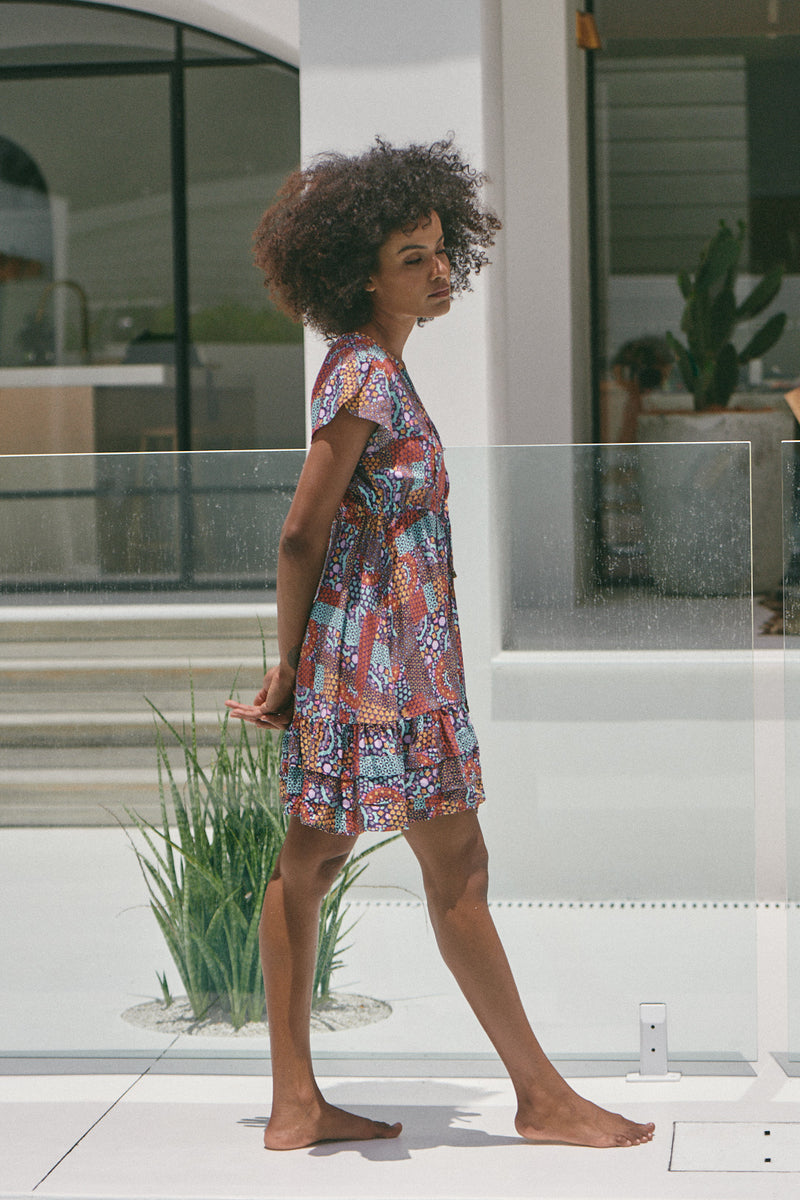 Faithful Mini Dress - Capri