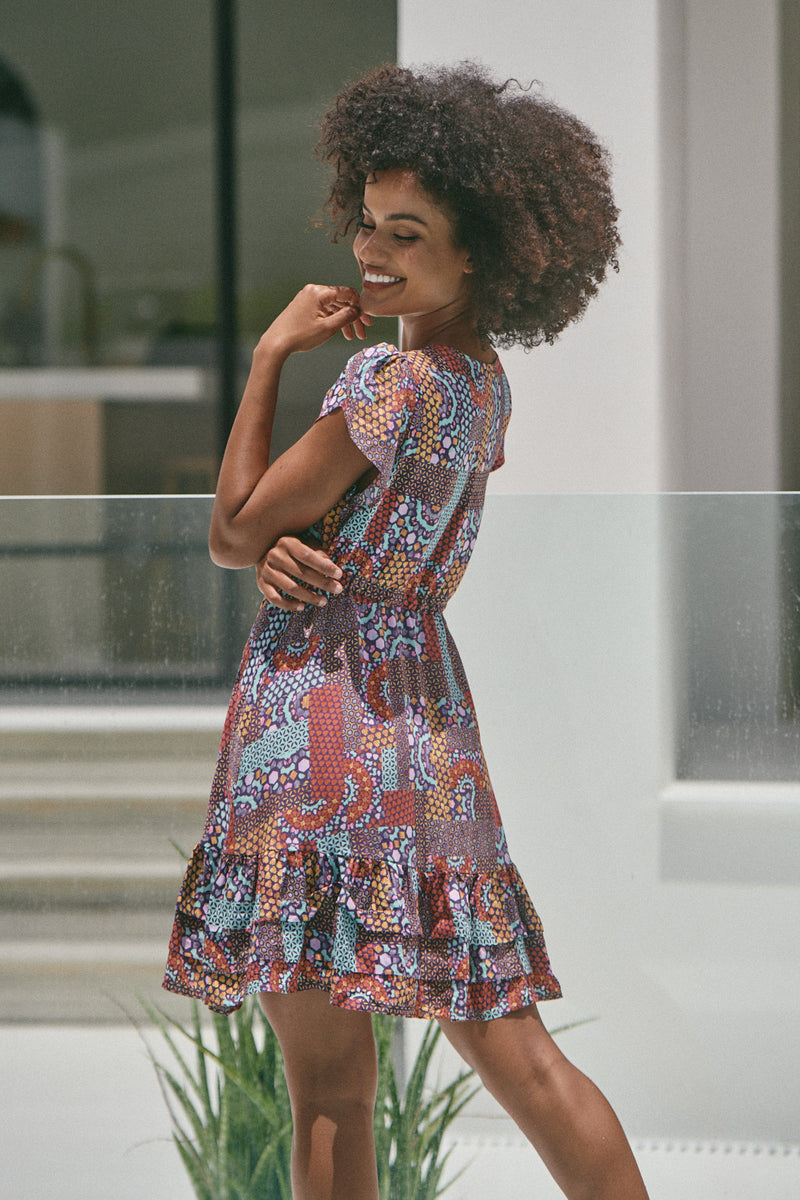 Faithful Mini Dress - Capri