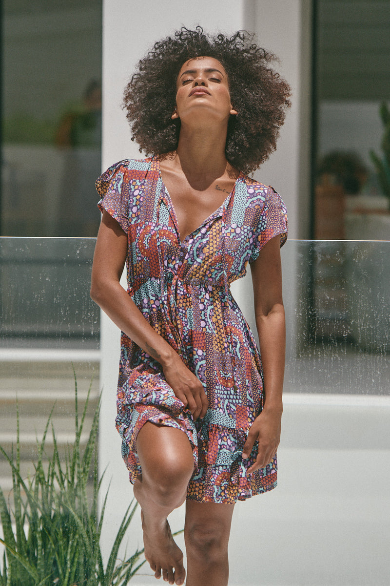 Faithful Mini Dress - Capri