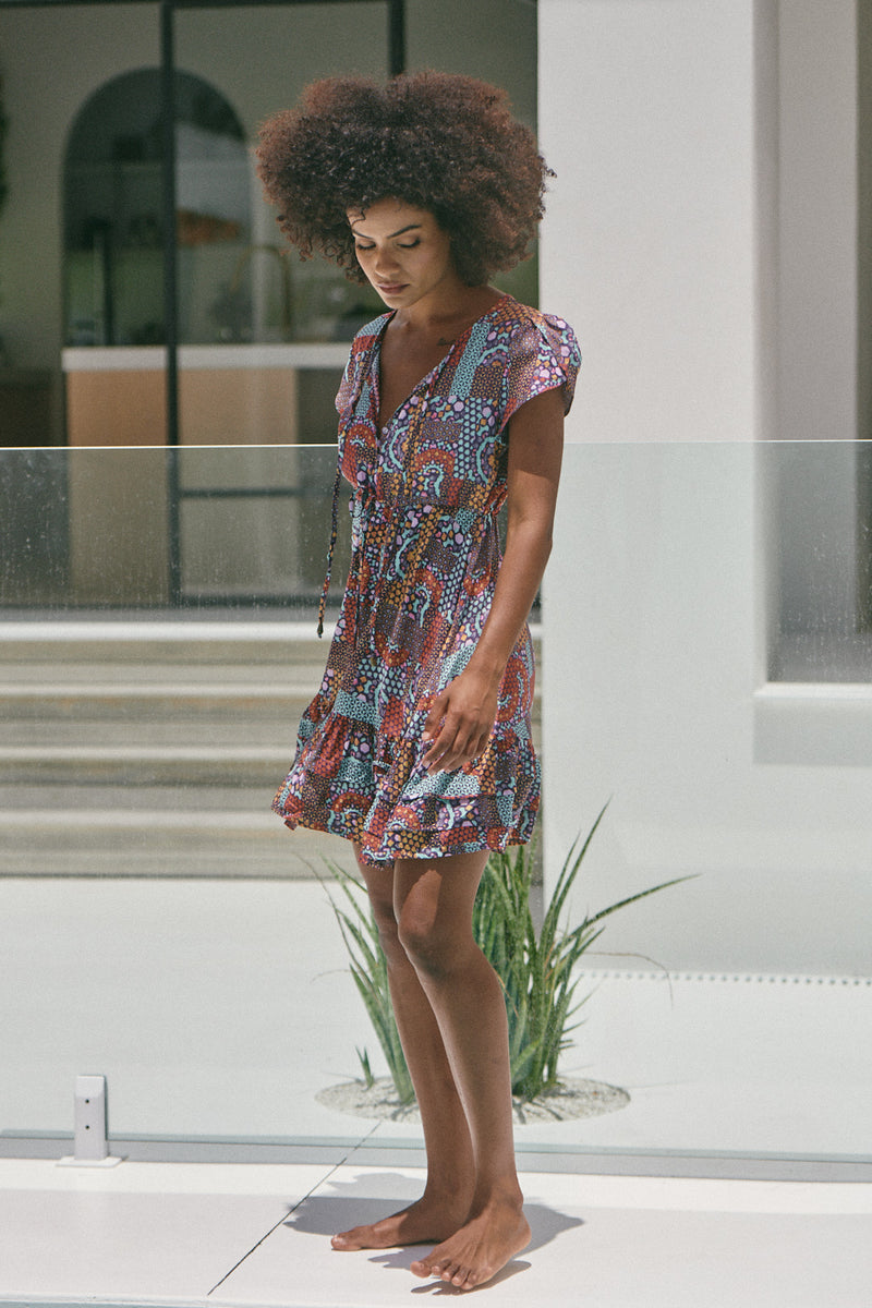 Faithful Mini Dress - Capri