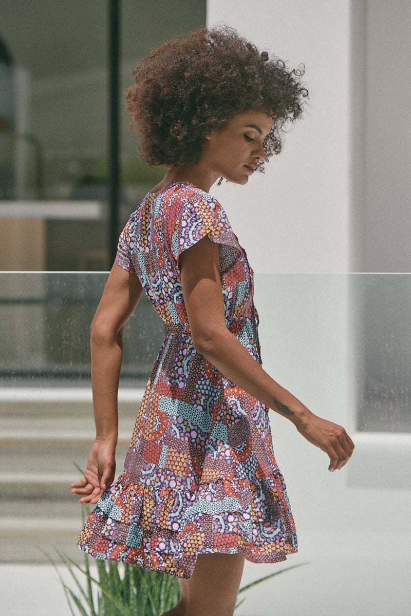 Faithful Mini Dress - Capri