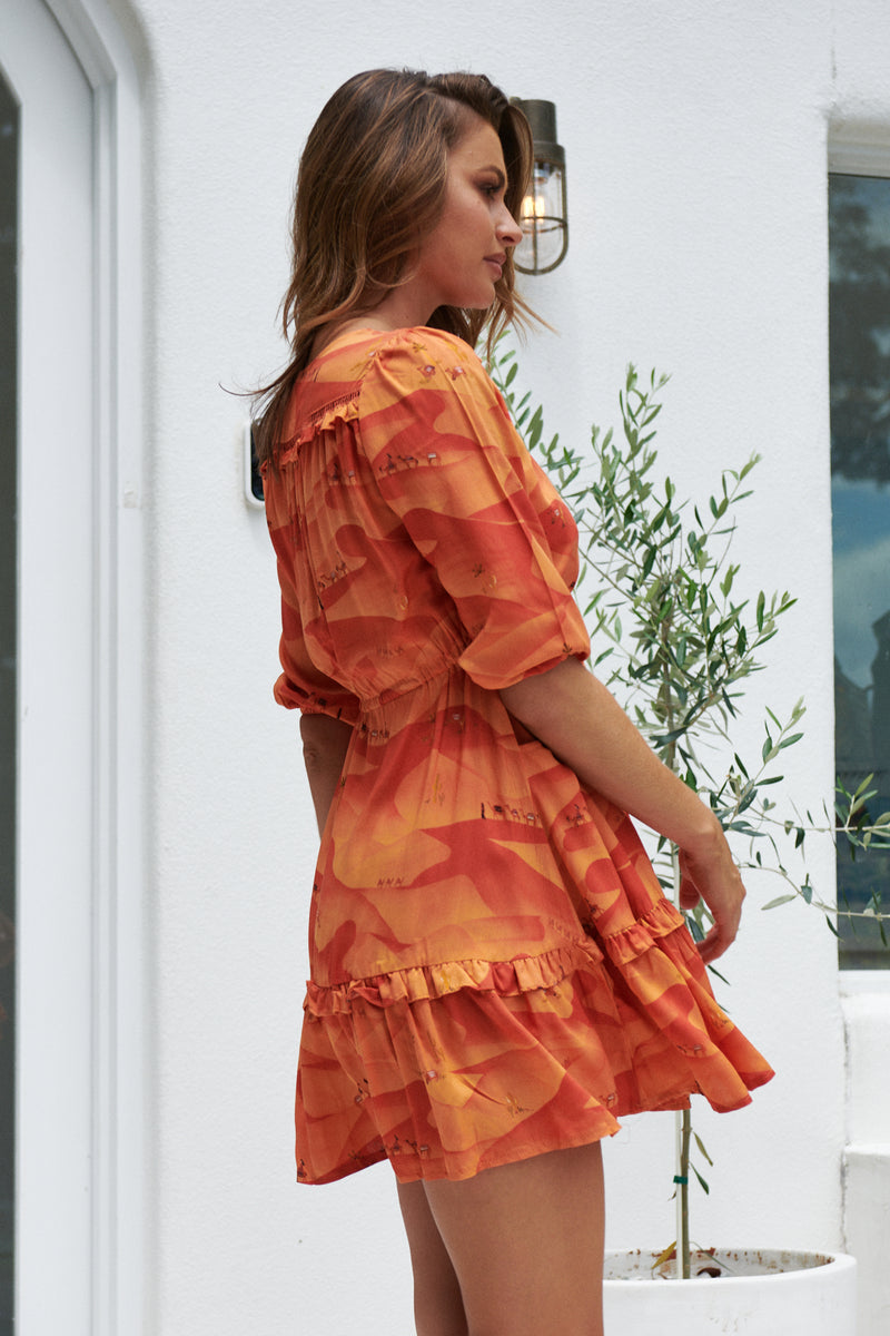 Anika Mini Dress -  Desert Dreaming