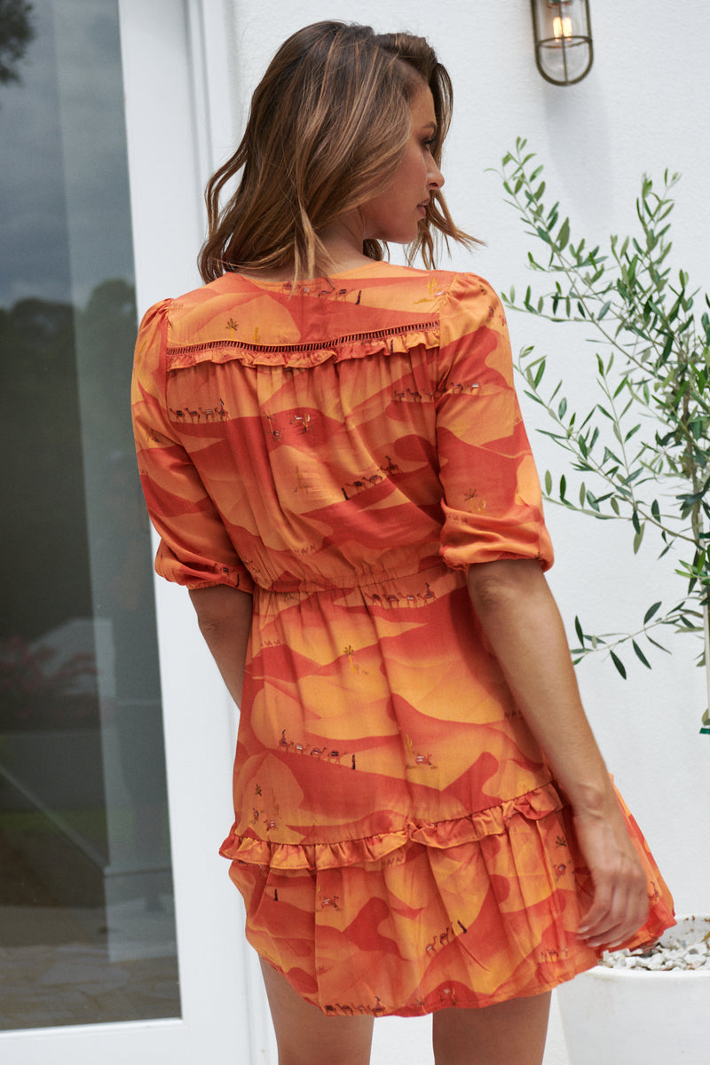 Anika Mini Dress -  Desert Dreaming