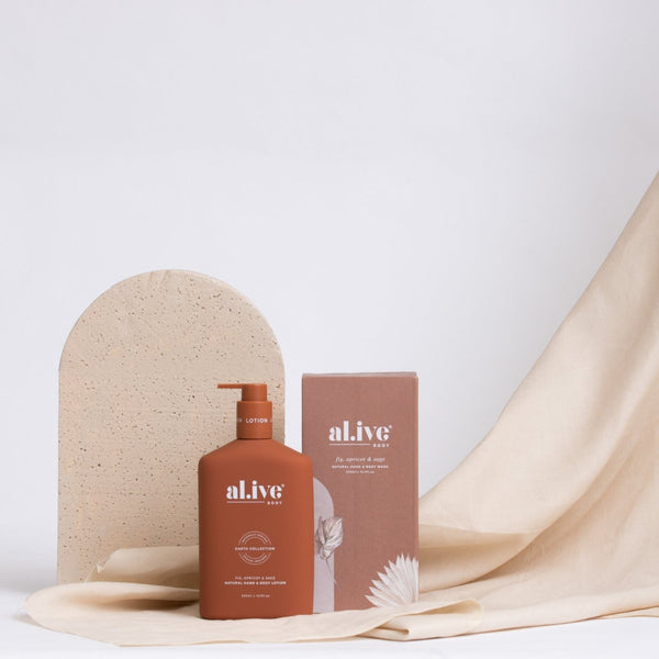 Natural Hand & Body Lotion - Fig, Apricot & Sage
