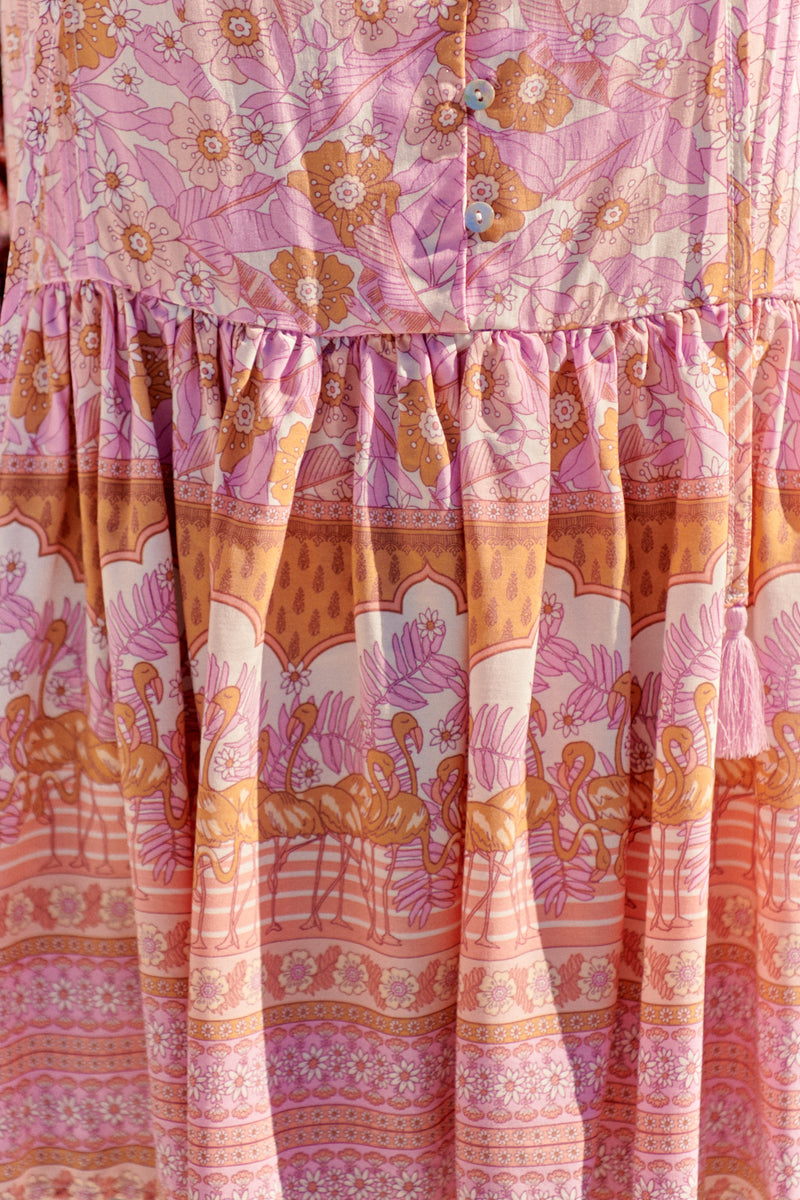 Pia Tunic - Flamingo Wonderland Pink
