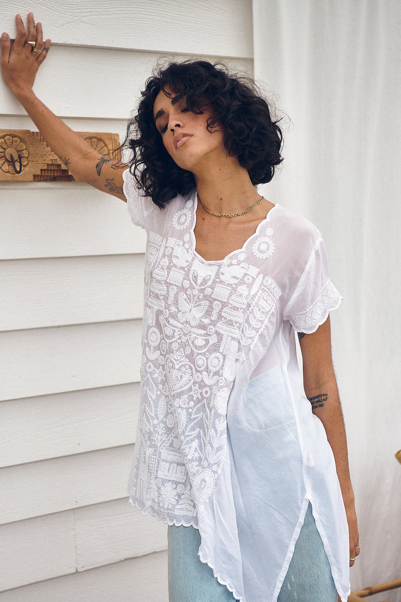 Folk Tunic ~ Johnny Was