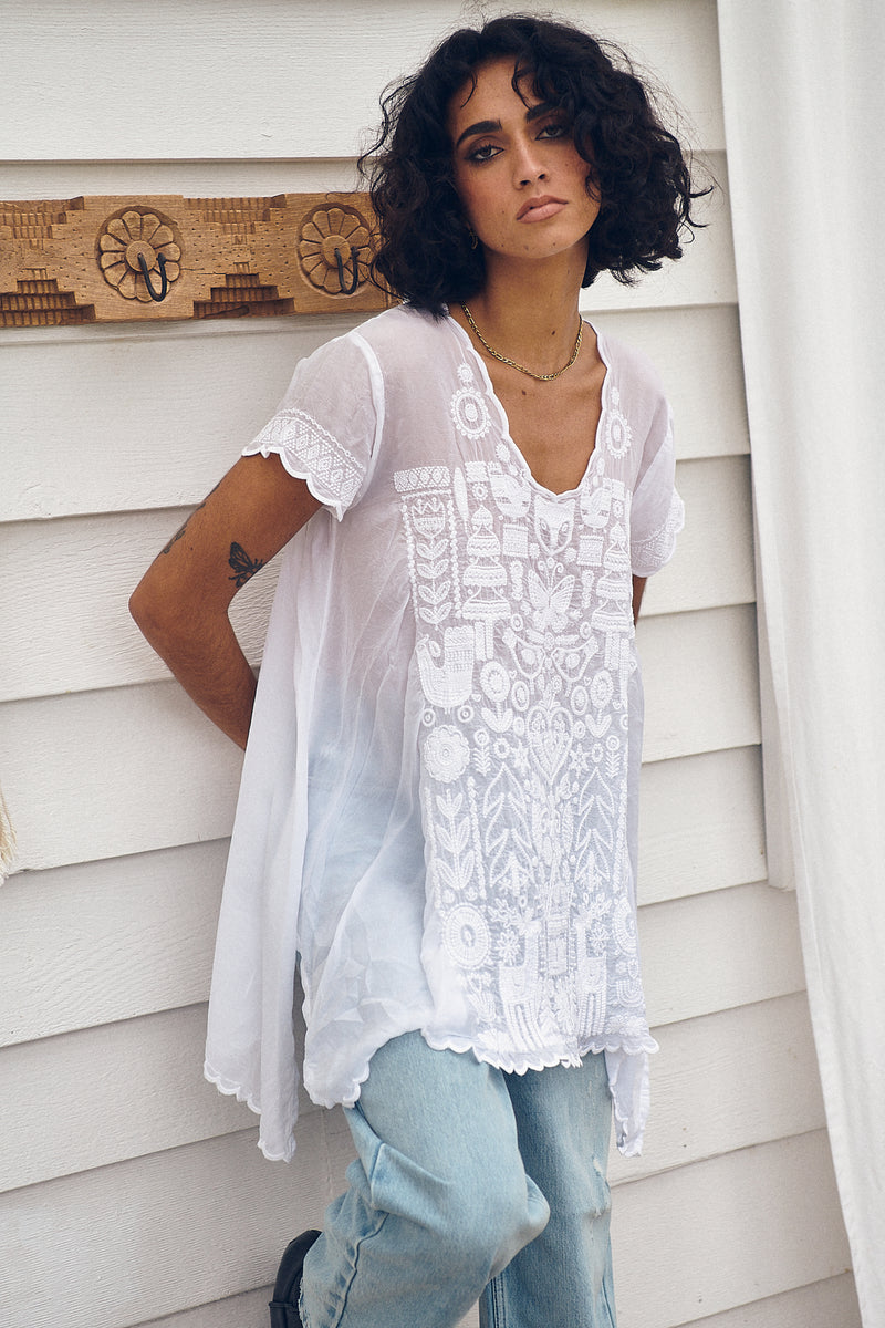Folk Tunic ~ Johnny Was