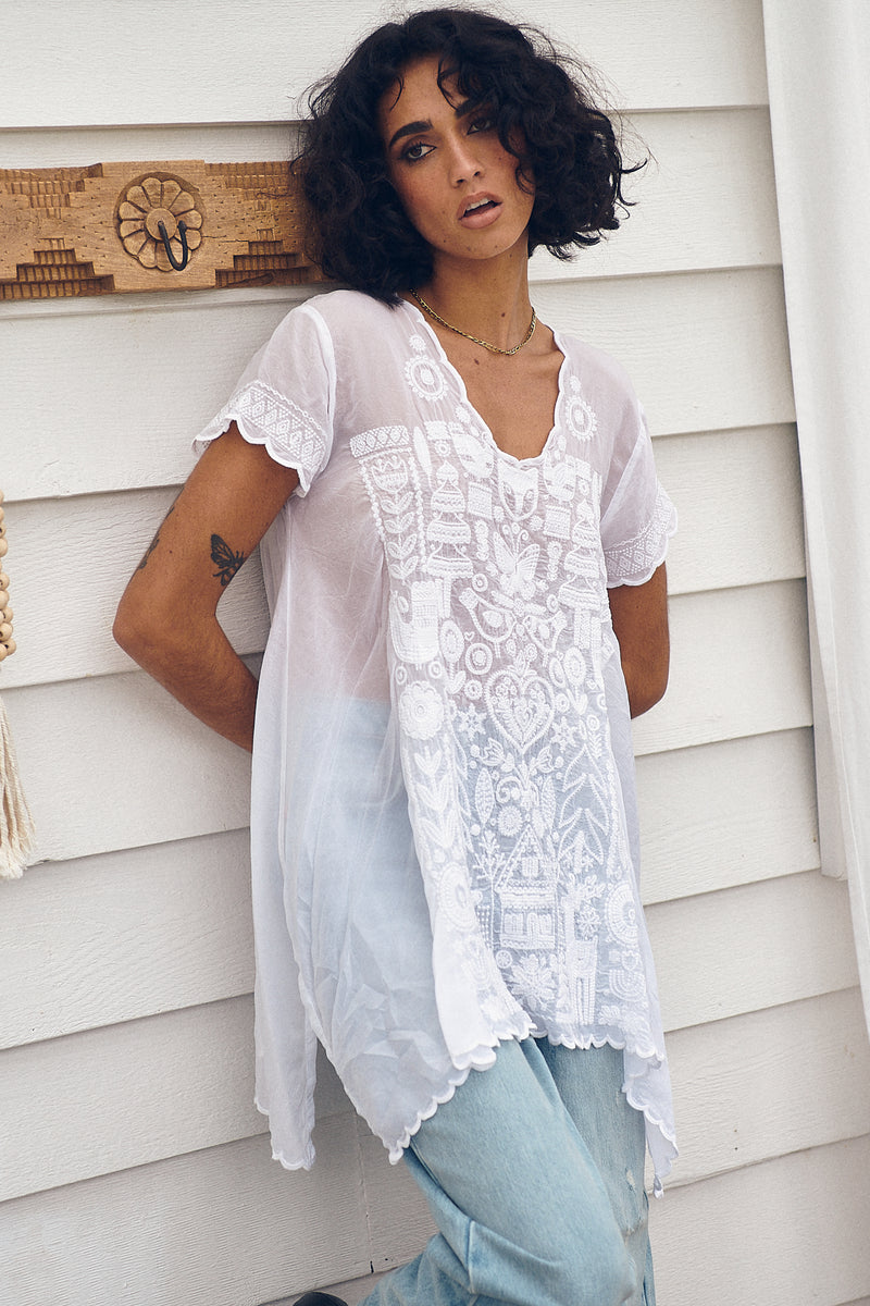Folk Tunic ~ Johnny Was