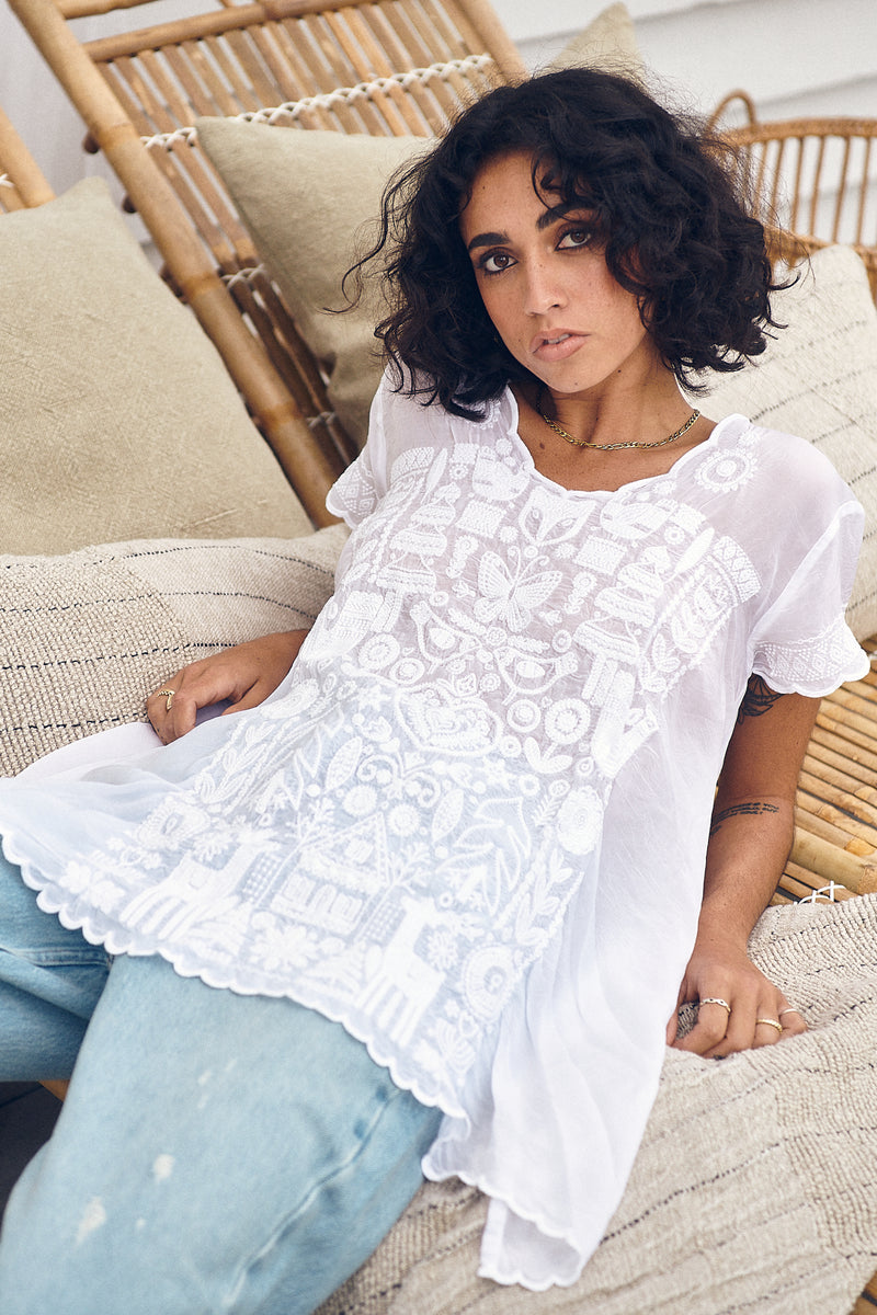 Folk Tunic ~ Johnny Was