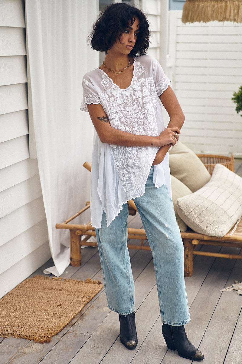 Folk Tunic ~ Johnny Was