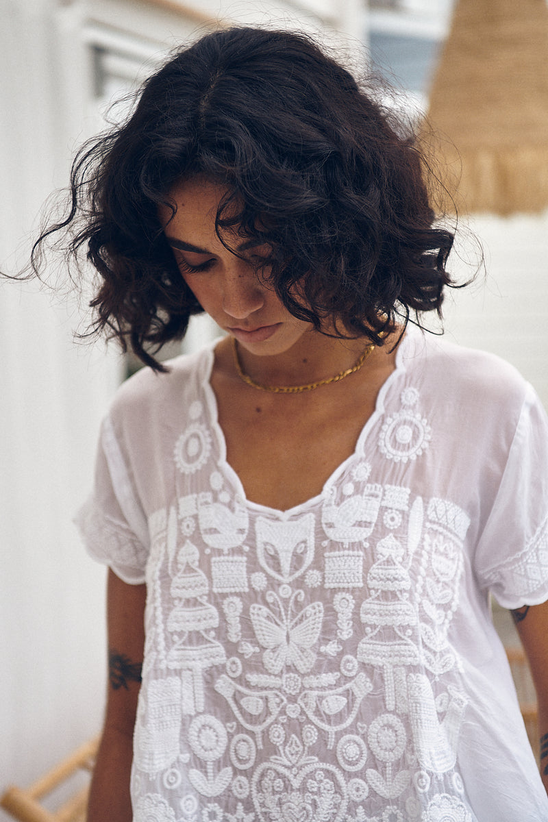 Folk Tunic ~ Johnny Was