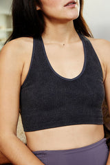 Free Throw Crop - Black