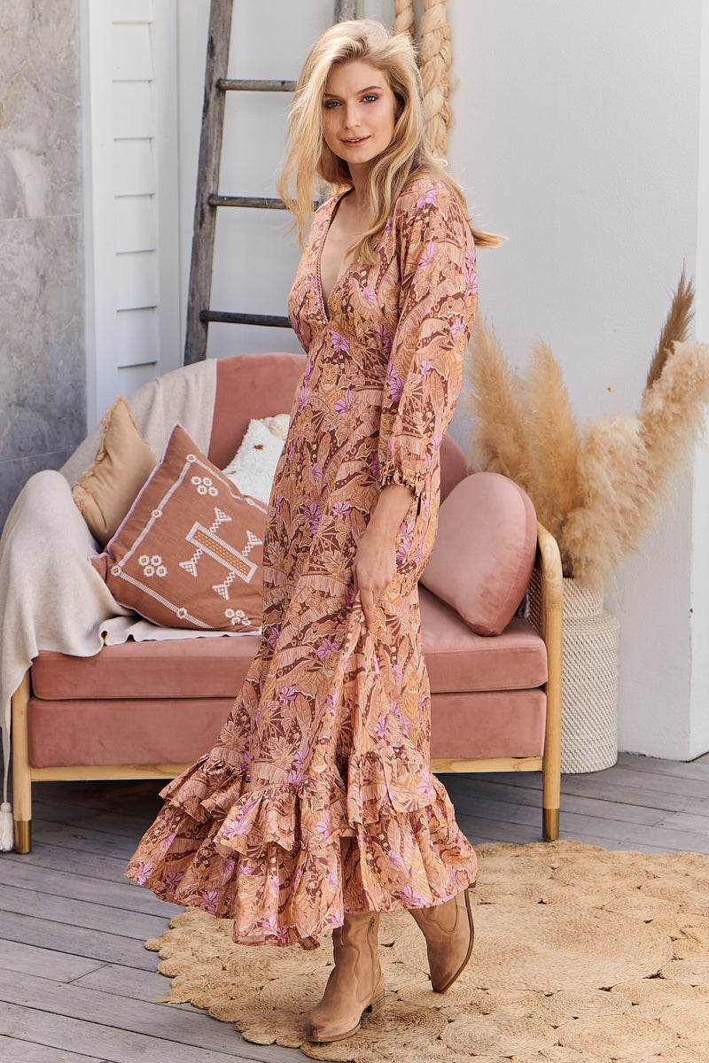 Hope Maxi Dress - Rose Jungle Book