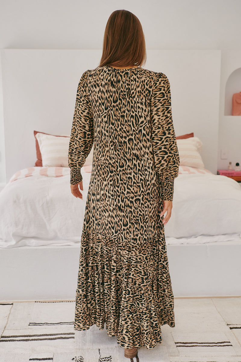 Clyde Maxi Dress - Jaguar
