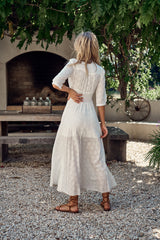 Indiana Maxi - Jasmine White Anglaise