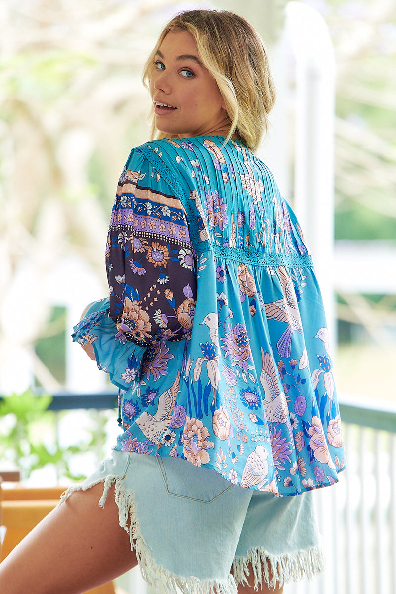 Elsa Blouse - Little Hummingbird