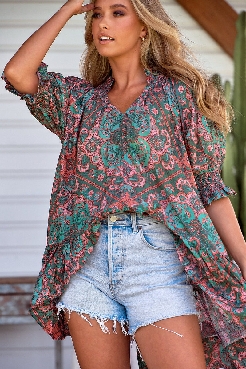 Carrie Tunic - Cedar