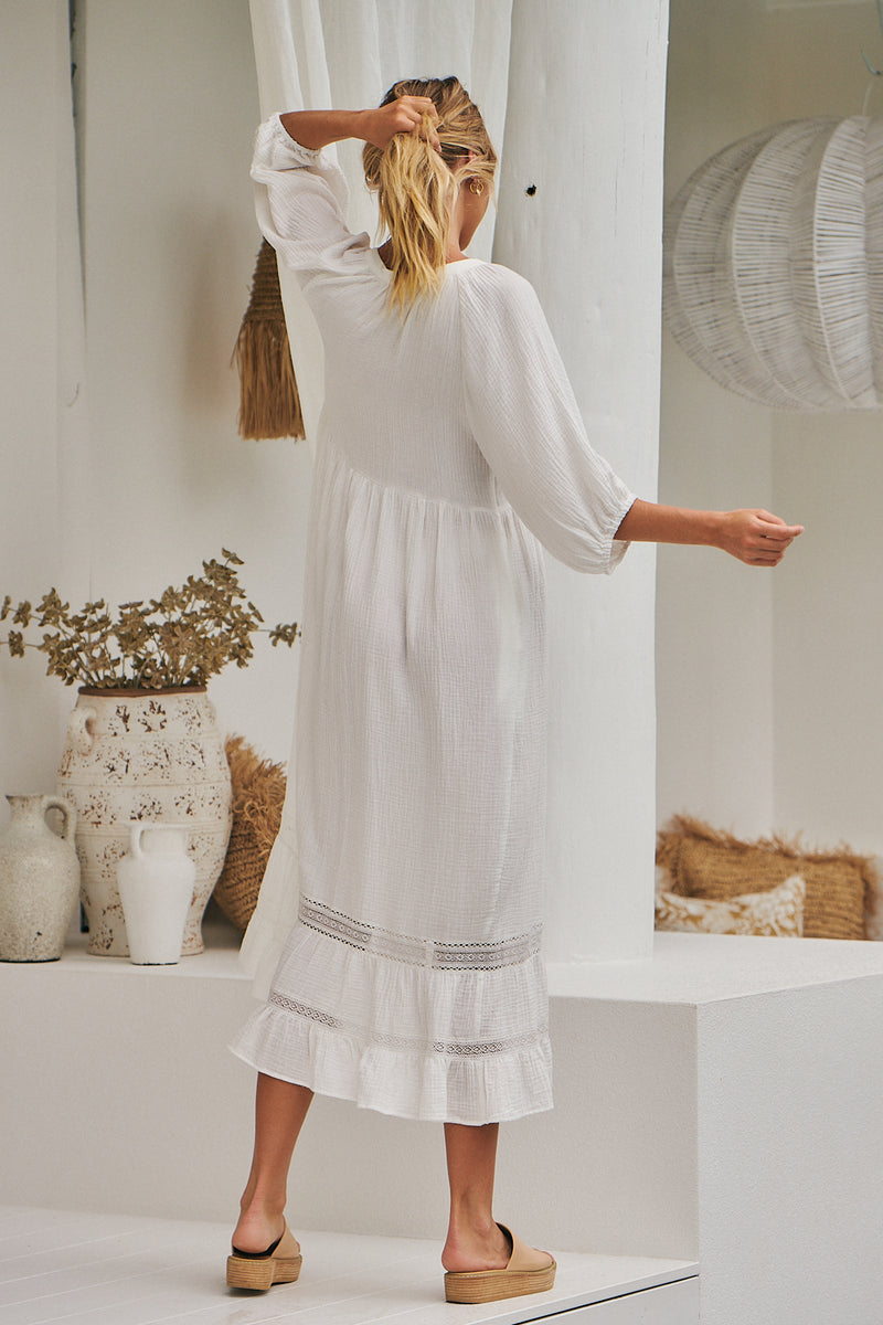 Naya Midi - White Quincy