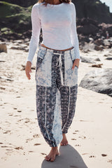 Sweet It Is Printed Pants ~ Free People