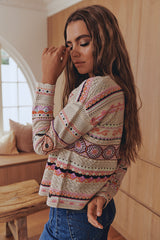 Tuva Cardigan - Golden Porcelain