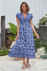Shirley Maxi Dress - Waves