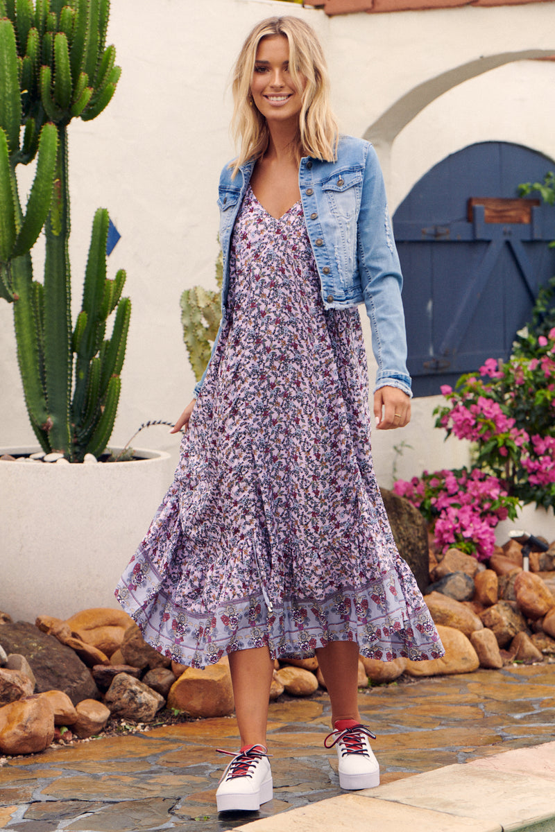 Kimi Dress - Patchouli Print