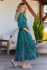 Tae Maxi Dress - Evergreen