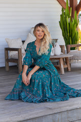 Tae Maxi Dress - Evergreen