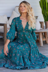 Tae Maxi Dress - Evergreen
