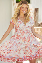Tracey Dress - Lena Print