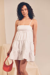 Cora Mini Dress - White