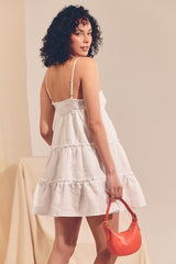 Cora Mini Dress - White